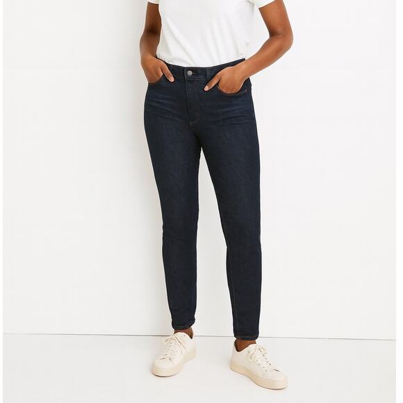 Madewell 9" Mid-Rise Skinny Jeans in Orland Wash - Picture 1 of 10